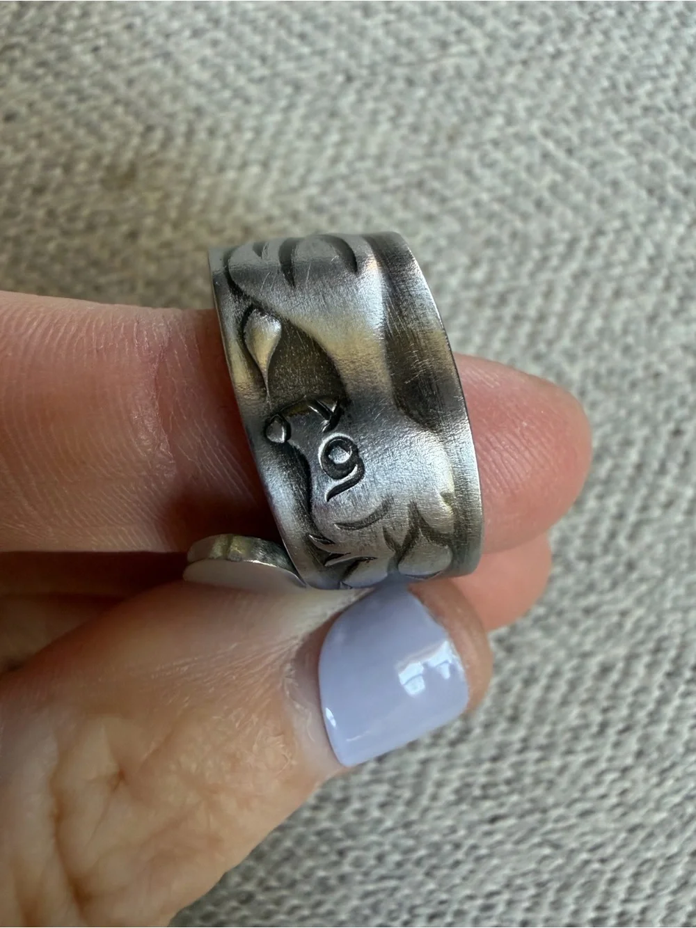Stainless Bambi Spoon Ring